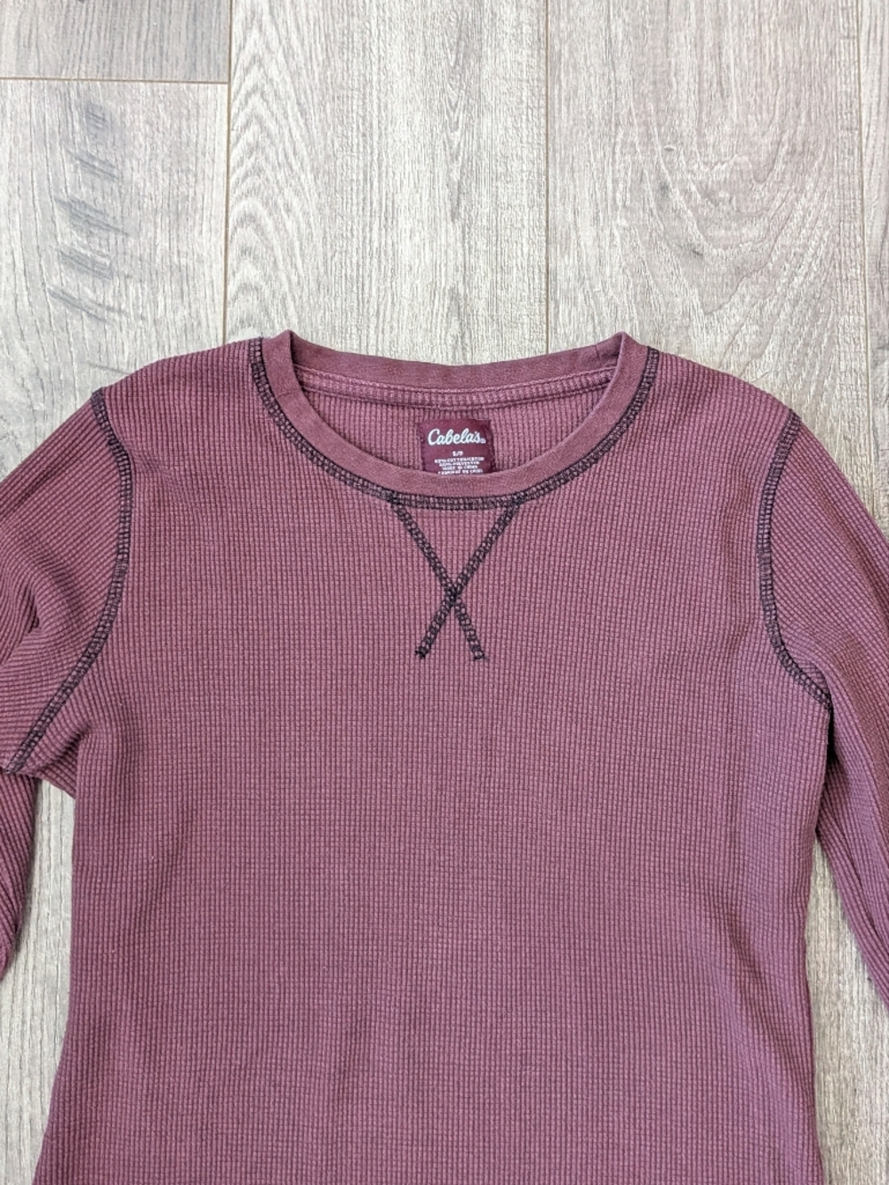 Cabela's Women's Thermal Long Sleeve Waffleknit Top - Picture 11 of 15